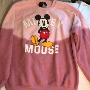 Mickey Mouse Tye Dye Sweatshirt